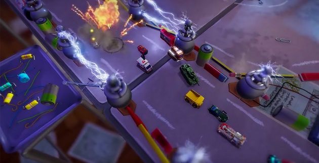 Micro Machines: World Series - wyścig