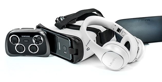 Gear VR Galaxy S7 Level On Wireless Game Pad