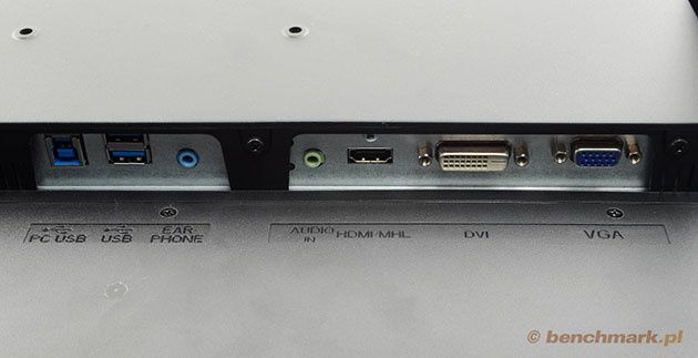 monitor iiyama ProLite T2735MSC złącza
