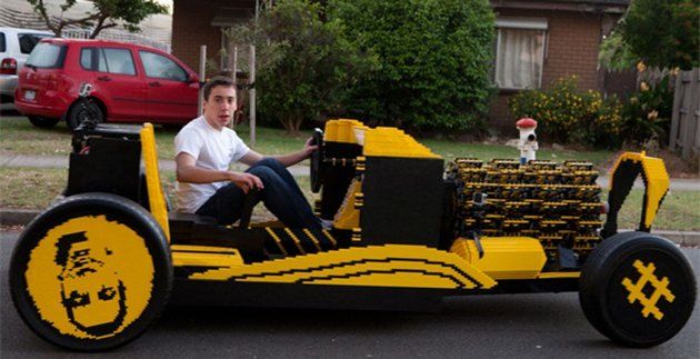 Lego samochód