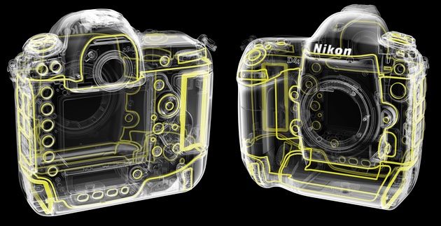 Nikon D4S uszczelnienia