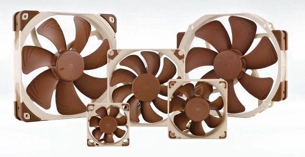 Noctua NF-A14 FLX, NF-A14 ULN i NF-A15 PWM wentylator zdjęcie