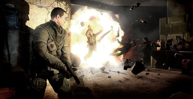 Sniper Elite 2 gra zrzut ekranu
