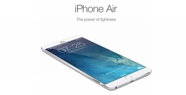 iPhone Air smartfon koncept