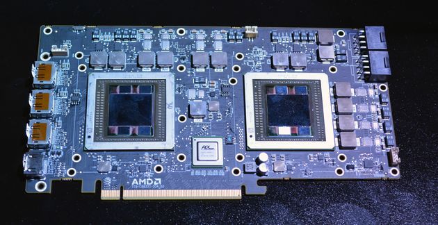 AMD Radeon R9 Fury X2 - karta graficzna PCB