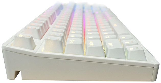 Zalman ZM-K900M White Edition klawiatura bok