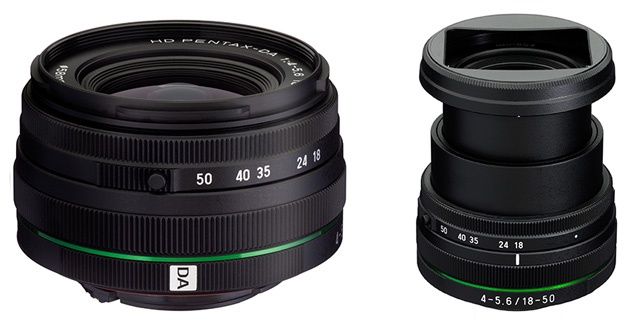 Pentax 18-50 mm