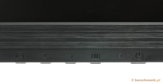 AOC G2460P przyciski menu