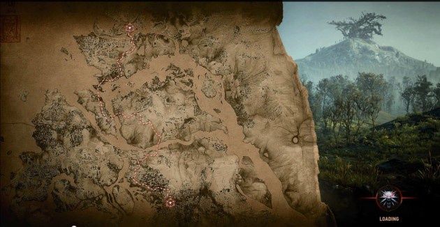 Wiedźmin 3: Dziki Gon – mapa