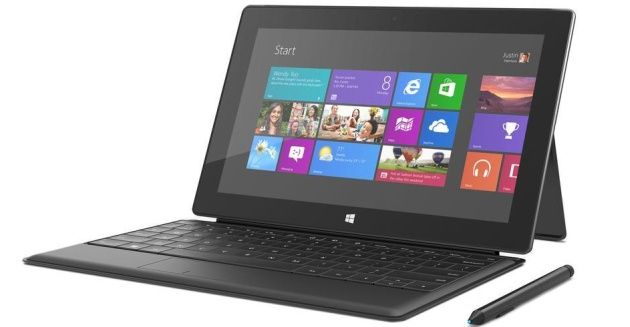 Microsoft Surface Pro tablet data premiery