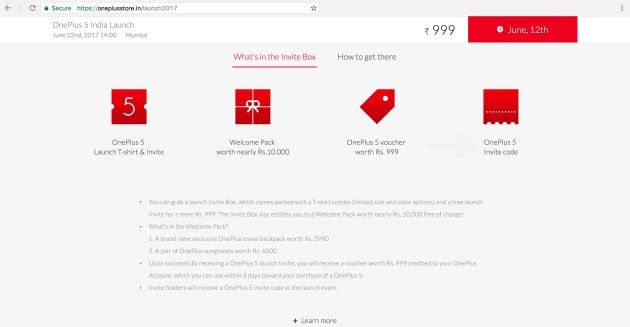 Zakup OnePlus 5 tylko z zaproszeniem