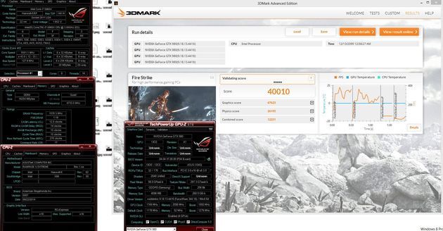 3DMark Fire Strike - rekord wydajności SMoke i 12 wynik 40010