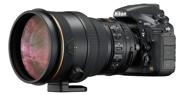 Nikon D810A obiektyw