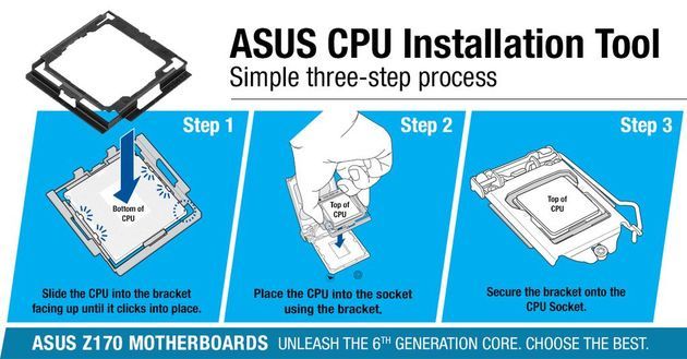 ASUS CPU Installation Tool - ramka do montażu procesora LGA 1151