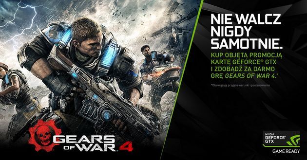 Nvidia Gears of War 4 - promocja