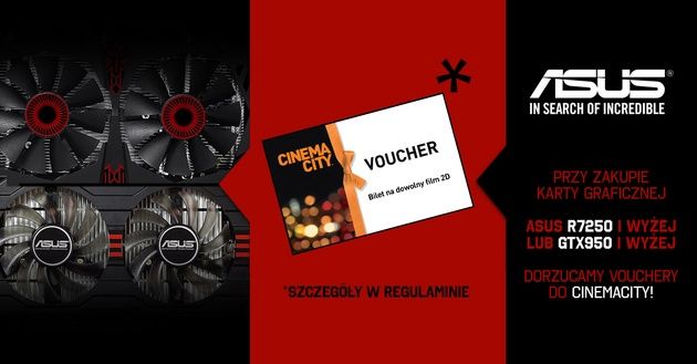 ASUS - promocja z ASUSem do Cinema City