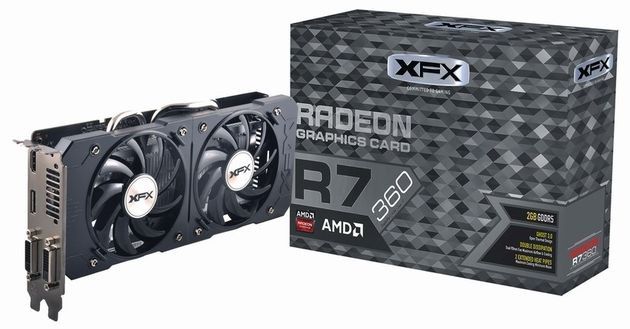 XFX Radeon R7 360 Double Edition karta graficzna