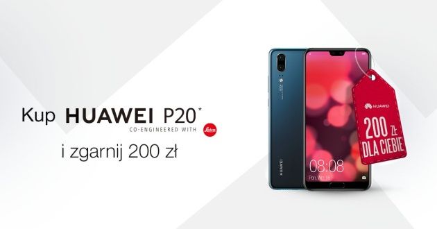 Huawei P20 promocja