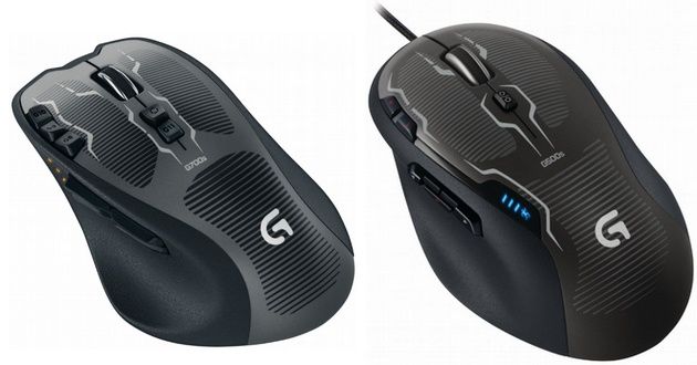 Logitech G700s, G500s mysz wygląd