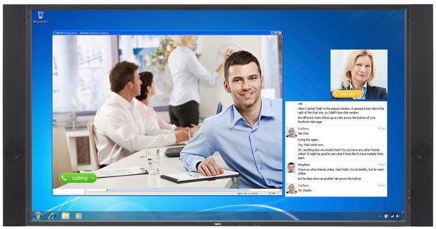 NEC MultiSync W801 monitor wygląd
