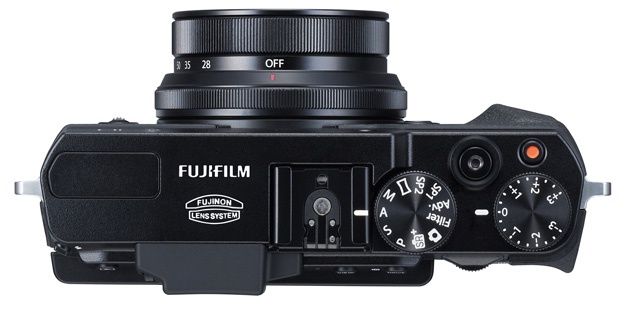 Fujifilm X30 górny panel