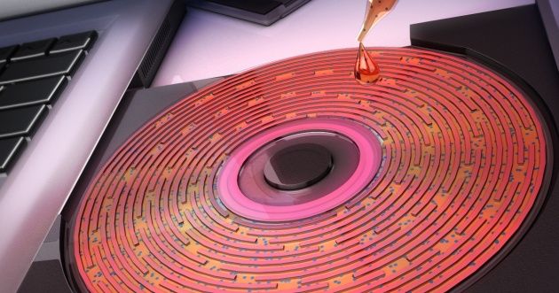 nanotechnologia dvd płyta 4 tb dane pojemność