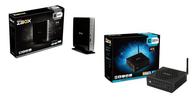 Zotac ZBOX CI323 nano i ZBOX BI323 komputer mini-PC