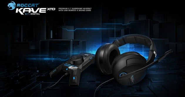 Roccat Kave XTD 5.1 Digital słuchawki