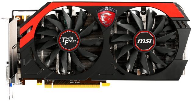 MSI GeForce GTX 770 karta graficzna zdjęcie