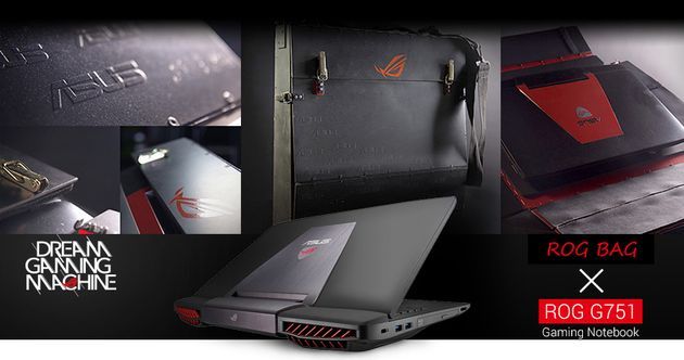ASUS ROG Dream Gaming Machine - ROG G751 ROG Bag