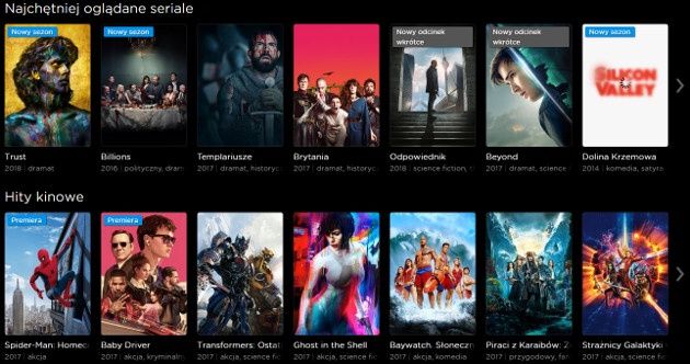 HBO Go katalog