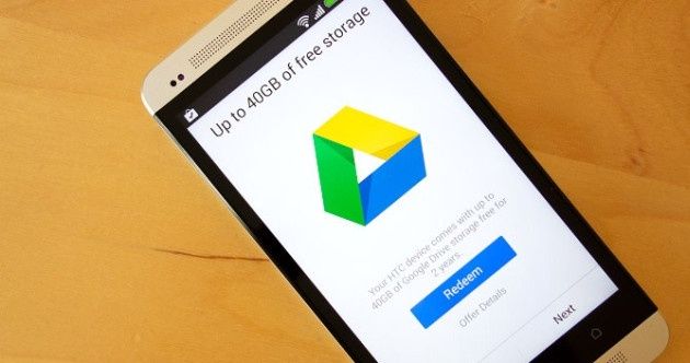 HTC One Google Drive