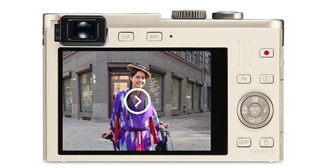 Leica C widok LCD