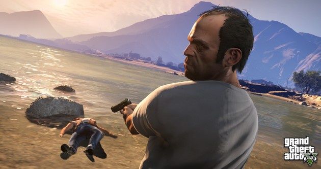 GTA V gra brutalna