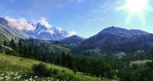Unigine Valley 1.0 benchmark grafika