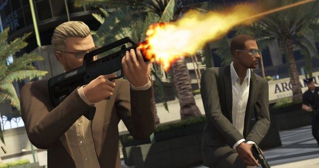 GTA Online strzały