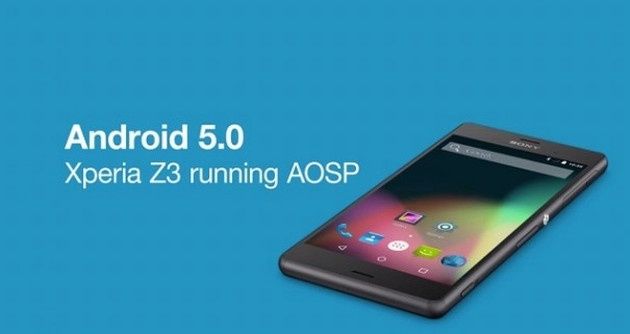 Android 5.0 Lollipop Xperia Z3