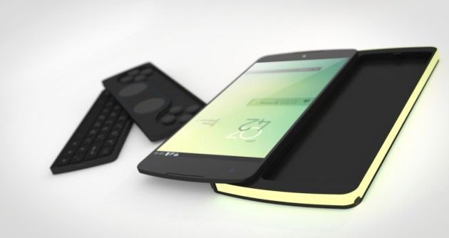 Google Nexus P3 smartfon modułowy koncept