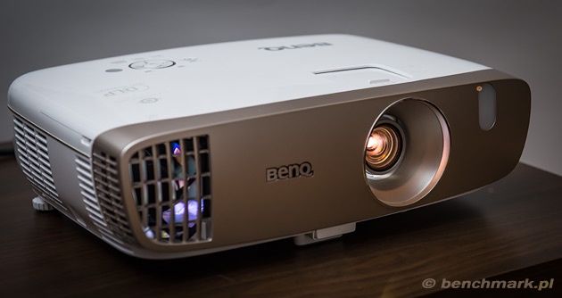 BenQ W2000 podczas pracy