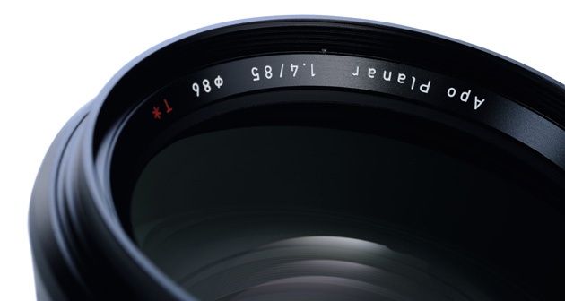 Zeiss Otus 85 mm soczewka przednia