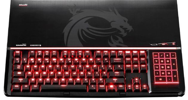 MSI GT80 Titan laptop klawiatura