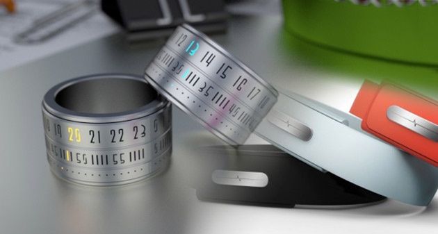 Ring Clock zegarek Nymi bransoleta