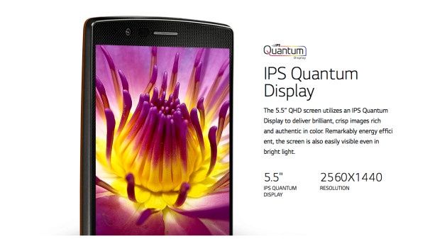 LG G4 z ekranem IPS Quantum QHD