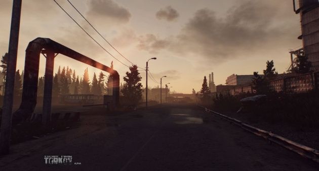 Escape from Tarkov zachód słońca