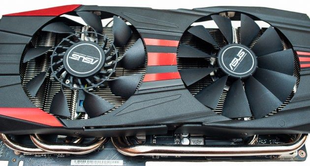 Asus GTX 780 DCUII OC radiatory
