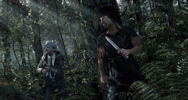 Rambo gra screen