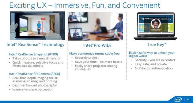 Intel Exciting UX