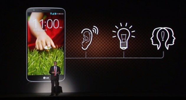 LG G2 phablet premiera
