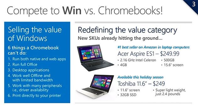 Windows vs Chromebook porównanie funkcji
