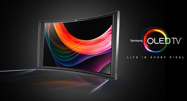 Samsung Curved OLED TV wygląd